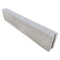 Betonband 10x20x100 grijs
