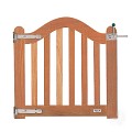Bangkirai tuinpoort "Luxe" golf (enkel) 45x950x850mm incl. beslag bc