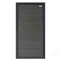 Composiet schutting Forte Antraciet 90x180 cm