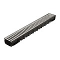 Top Drain met gegalvaniseerd stalen sleufrooster 100x13x8,5 cm