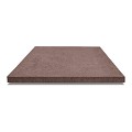 Oudhollandsche tegel, gewapend  100x100x5 Roodbruin