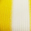 Balkondoek 0,9 x 25 mtr geel/wit *