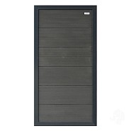 Composiet schutting Forte Antraciet 90x180 cm
