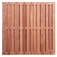 Hardhout FSC tuinscherm 