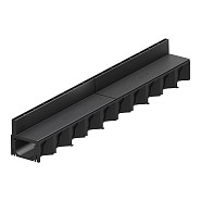 ACO Hexa Slotline zwart, 100 cm