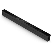 ACO Slimline gootsysteem B=61mm L=1000mm H=100mm incl. zzwart alu designrooster