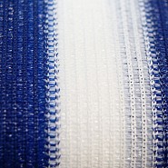 Balkondoek 0,9 x 25 mtr blauw/wit *