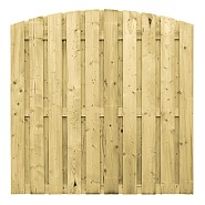 Plankenscherm 19-planks toog 180x180 cm