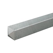 Betonpaal grijs 10x10x280 cm