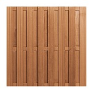 Hardhout tuinscherm 180x180 cm