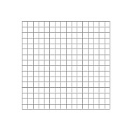 Draadscherm 180x180 cm, maas 5x5