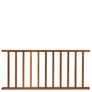 Bangkirai Spijlenhek 80x180 cm