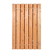 Douglas deur geschaafd 190x120 cm - stalen frame - universeel