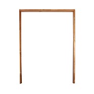 Hardhouten Deurkozijn met aanslagligger 210x90-150 cm