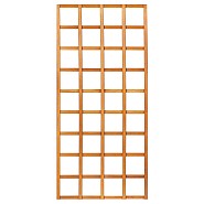 Trellis recht hardhout 180x90 cm glad geschaafd