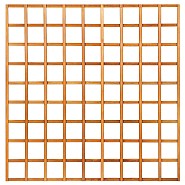 Trellis recht hardhout 180x180 cm glad geschaafd