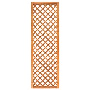 Trellis, diagonaal hardhout met lijst 180x60 cm glad geschaafd