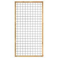 Gaaselement met kader 45x45 mm geïmpregneerd 180x90 cm