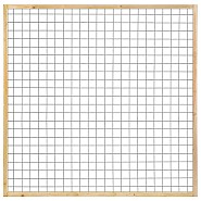 Gaaselement met kader 45x45 mm geïmpregneerd 180x180 cm