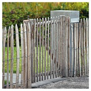 Kastanjepoort (incl. 2 palen) 120x120 cm