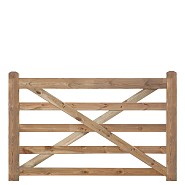 Toegangspoort 120x180x4 cm rustiek