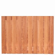 Tuinscherm hardhout 21 planks Dronten 180x130 cm