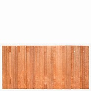 Tuinscherm hardhout 21 planks Dronten 180x90 cm