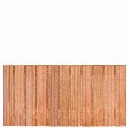 Tuinscherm hardhout 23 planks Hoorn 180x90 cm
