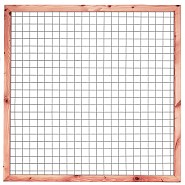 Gaaselement met kader 45x70/robuust lariks/douglas 180x180 cm