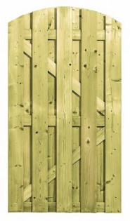 Toogdeur 180x100 vertikaal