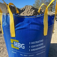 Grind en split in bigbags