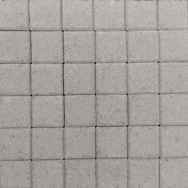 Betonstraatsteen 8cm half grijs