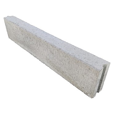 Betonband 10x20x100 grijs