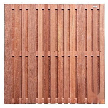 Hardhout FSC tuinscherm 