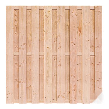 Elephant schutting Douglas 15 planks 180x180 cm