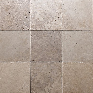 Travertino Autum Honed Antique 40x40x3 cm