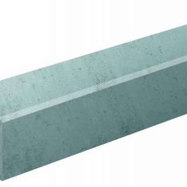 Betonnen hoekpaal rotsmotief antraciet 10x10x280