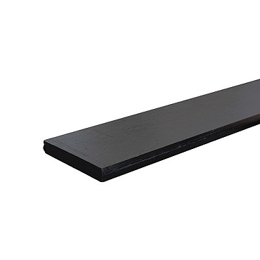 Beton onderplaat antraciet gecoat 3x25x184