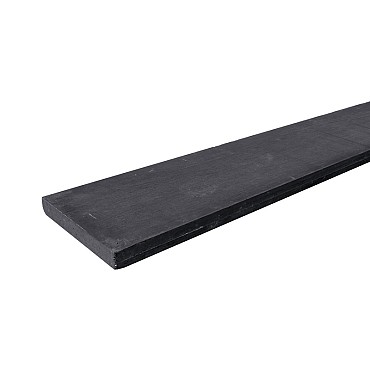Beton onderplaat antraciet 25x3x184