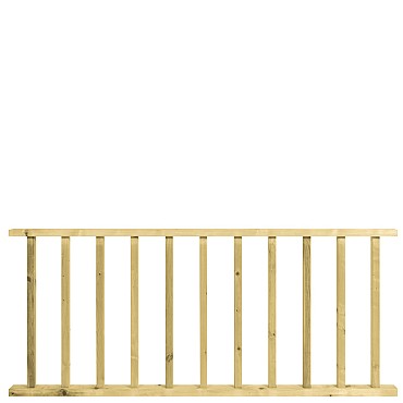 Vuren Spijlenhek 80x180 cm