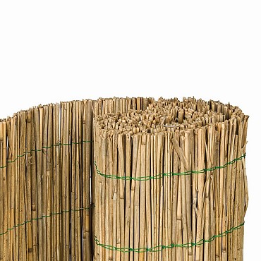 Rieten decoratiematten 100x200 cm dubbelvoudig op rol