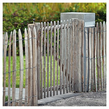 Kastanjepoort (incl. 2 palen) 120x120 cm