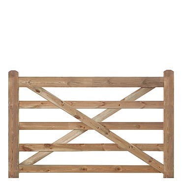 Toegangspoort 120x180x4 cm rustiek