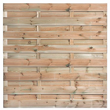 Tuinscherm geïmpregneerd 15 planks Erica 180x180 cm