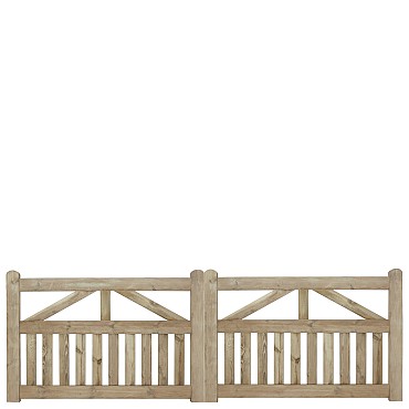 Inrijpoort 120x360 set (2x180 cm)