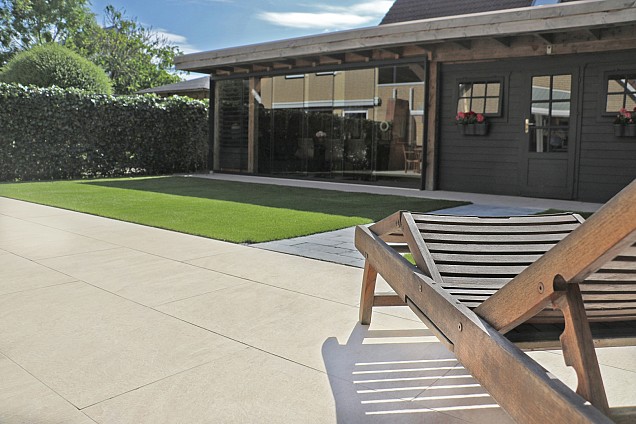 Keramische tegel 60x60x2 cm Balkan Gold