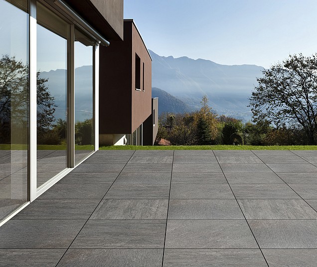 GSB Ceramic Plus Bordeaux Grijs 40x80x4 cm