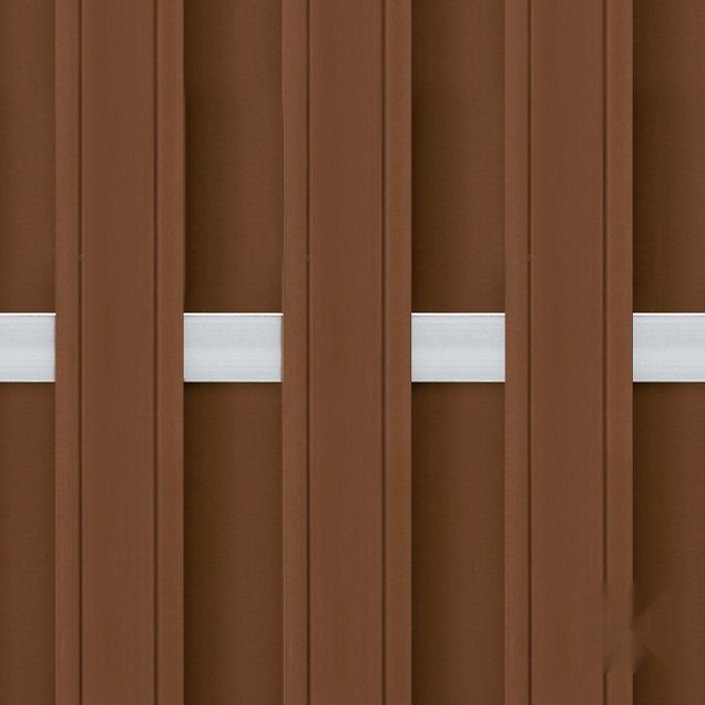 Composiet schutting Design Bruin 90x180 cm