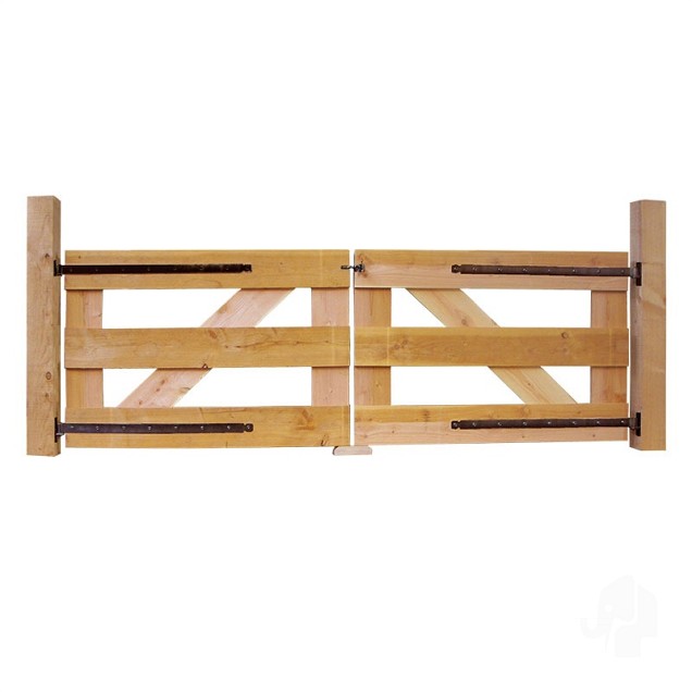 Douglas FSC tuinpoort (dubbel) 45x3000x1000mm incl. beslag bc