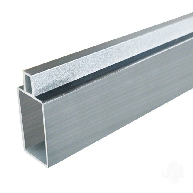 Elephant onder-en bovenregel Modular Evo aluminium 2x4x180 cm
